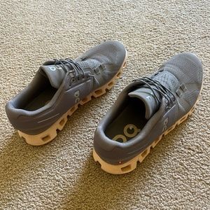 On Cloud running shoes